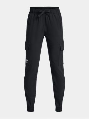 Čierne športové nohavice Under Armour Pjt Rk Pennant Wvn Cargo Pnt