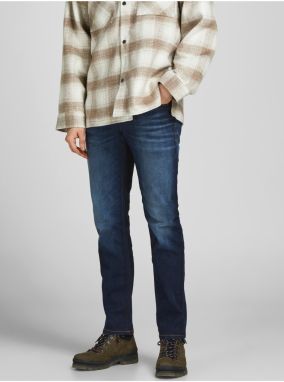 Tmavomodré straight fit rifle Jack & Jones Clark