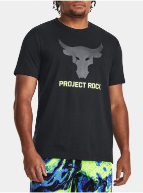 Čierne tričko Under Armour UA PJT ROCK BRAHMA BULL SS