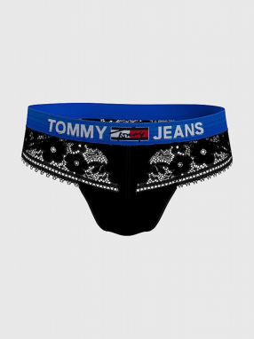 Čierne dámske krajkové nohavičky Tommy Hilfiger Underwear