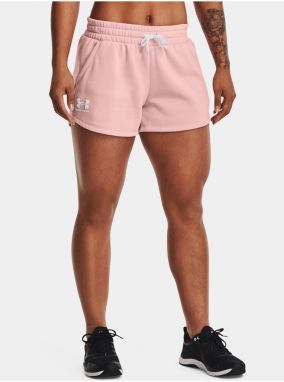 Šortky Under Armour Rival Fleece Short - ružová