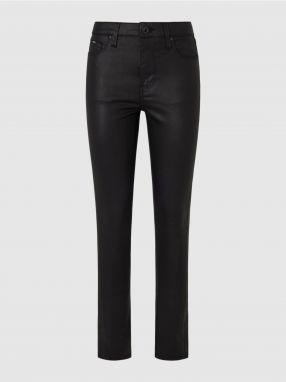 Čierne dámske slim fit nohavice Pepe Jeans