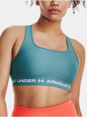 Modrá športová podprsenka Under Armour UA Crossback Mid Bra