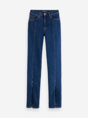 Tmavomodré dámske bootcut džínsy Scotch & Soda