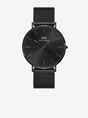 Čierne pánske hodinky Daniel Wellington CLASSIC