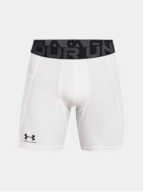 Kompresné šortky Under Armour UA HG Armour Shorts - biela