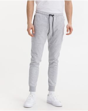 Tepláky pre mužov Jack & Jones - sivá