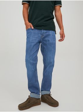 Modré slim fit rifle Jack & Jones Tim