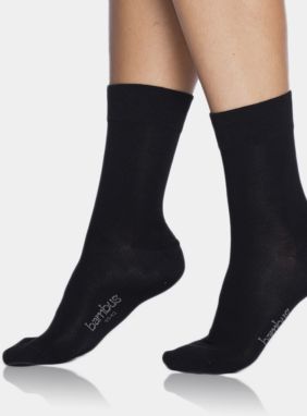 Čierne dámske ponožky Bellinda BAMBUS COMFORT SOCKS