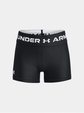 Čierne dievčenské športové kraťasy Under Armour