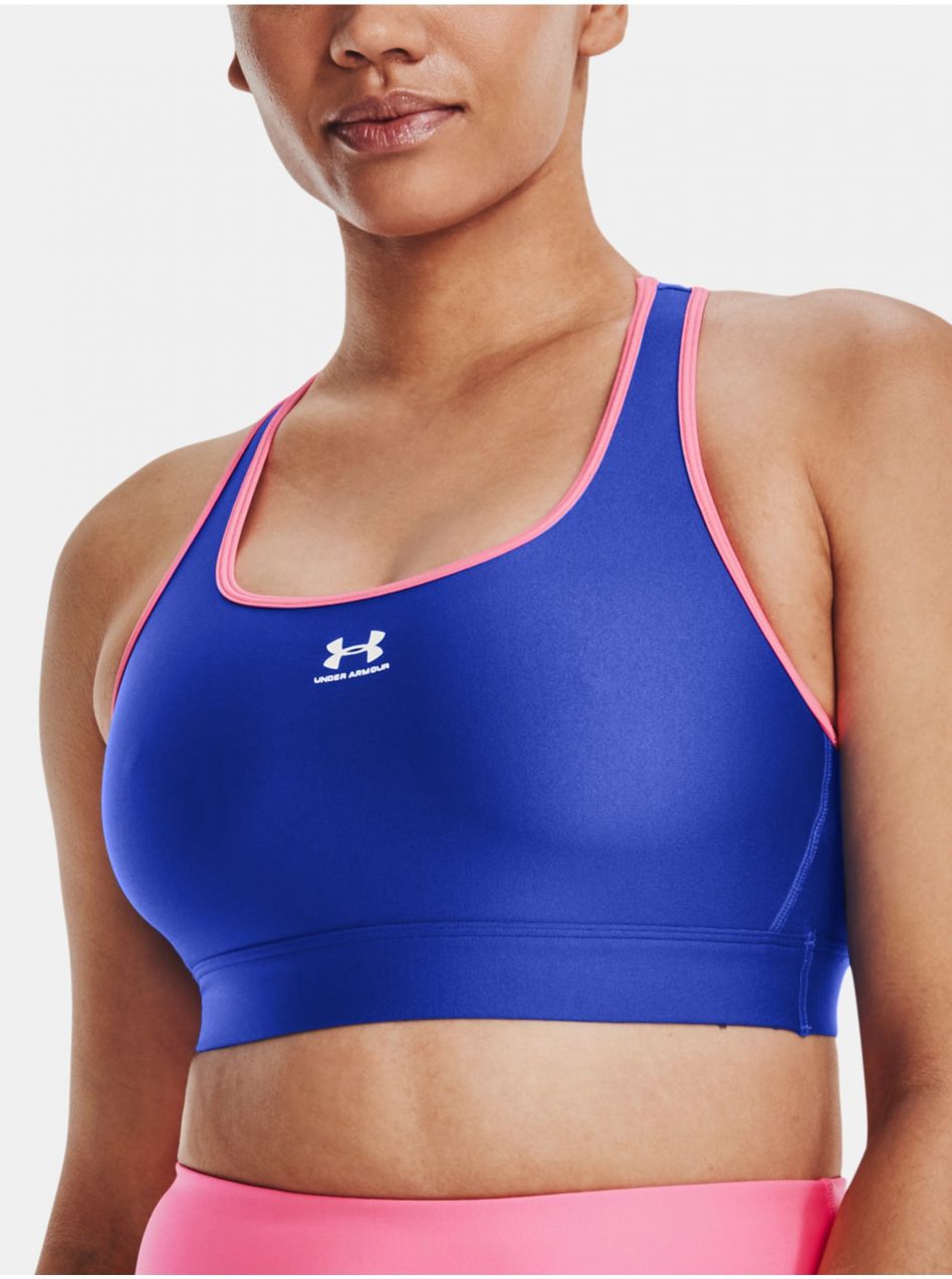 Modrá športová podprsenka Under Armour UA HG Armour Mid Padless