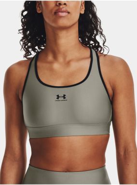 Khaki športová podprsenka Under Armour UA HG Armour Mid Padless