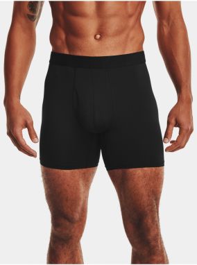 Čierne boxerky Under Armour UA Tech Mesh 6in 2 Pack