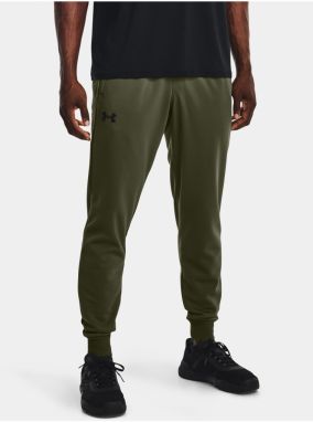 Kaki športové tepláky Under Armour UA Armour Fleece Joggers