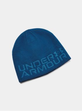 Modrá obojstranná čiapka Under Armour Reversible Halftime Beanie