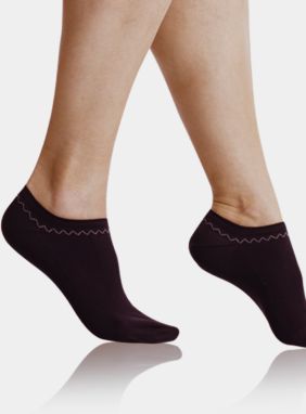 Čierne dámske ponožky Bellinda FINE IN-SHOE SOCKS