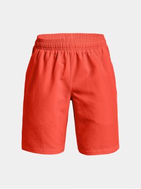 Oranžové športové kraťasy Under Armour UA Woven Graphic Shorts