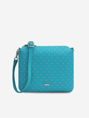 Modrá dámska crossbody kabelka Vuch Coalie Dotty Turquoise