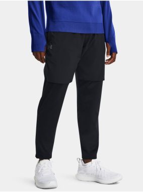 Čierne športové nohavice Under Armour QUALIFIER ELITE COLD PANT