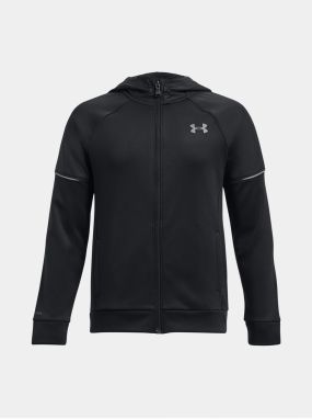 Čierna športová mikina Under Armour UA AF Storm FZ Hoodie