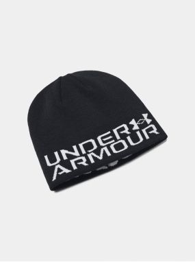 Čierna obojstranná čiapka Under Armour Reversible Halftime Beanie