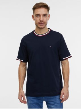 Tmavě modré pánské tričko Tommy Hilfiger