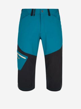 Čierno-modré pánske outdoorové 3/4 nohavice Kilpi OTARA-M