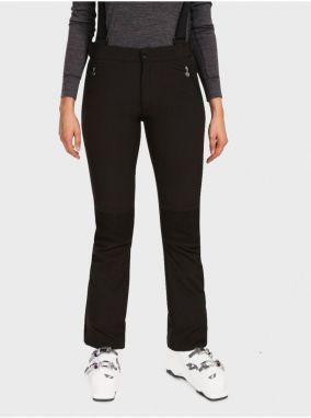 Čierne dámske softshellové lyžiarske nohavice Kilpi DIONE