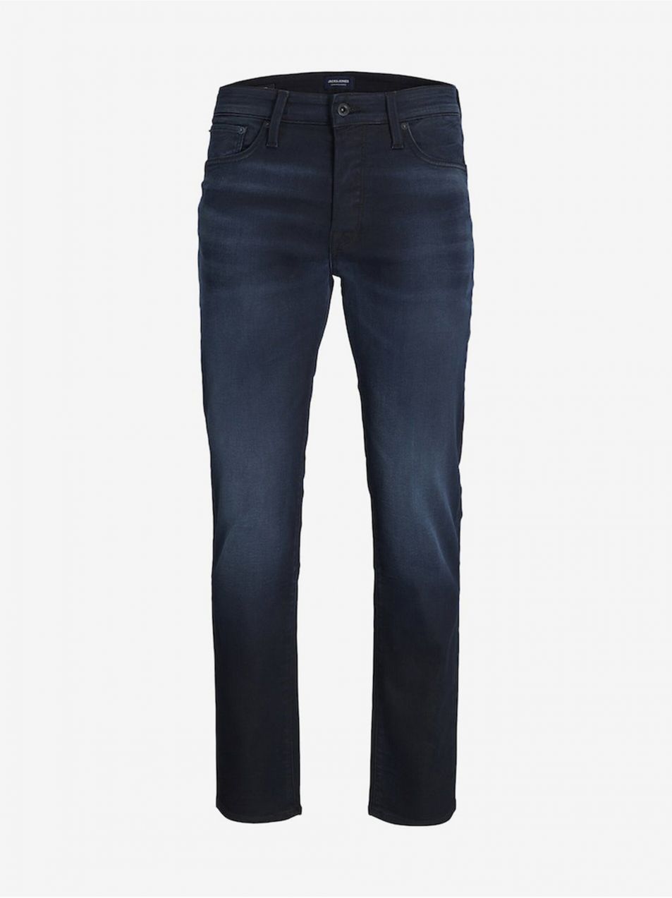 Tmavomodré pánske slim fit džínsy Jack & Jones Glenn