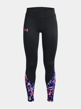 Čierne dievčenské legíny Under Armour CW Novelty Legging