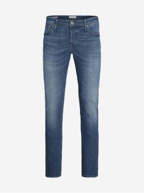 Modré pánske slim fit džínsy Jack & Jones Tim