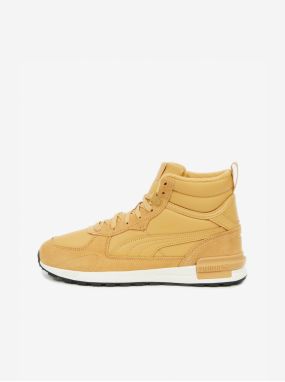 Svetlohnedé unisex tenisky Puma Graviton Mid