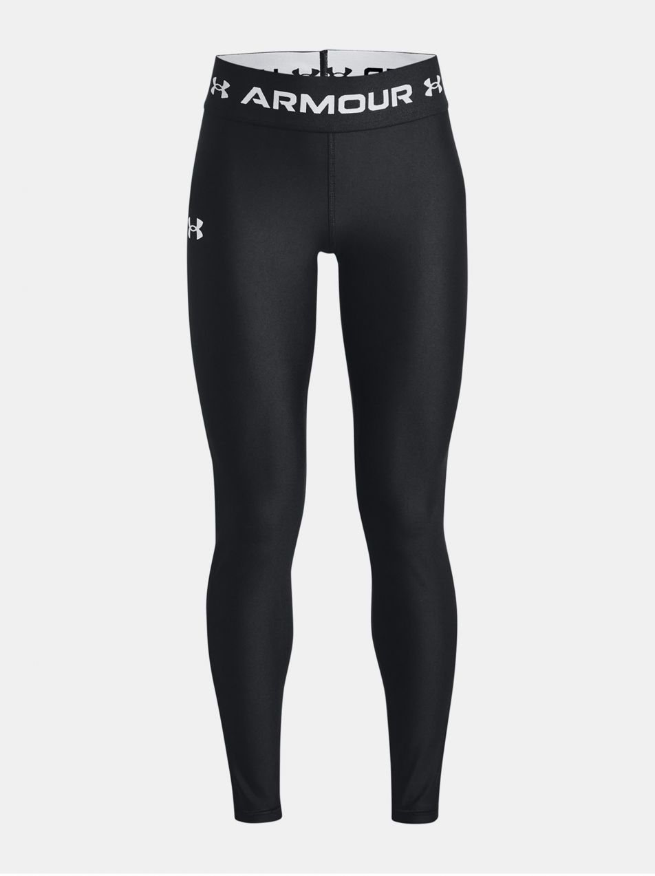 Čierne dievčenské športové legíny Under Armour