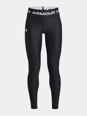 Čierne dievčenské športové legíny Under Armour