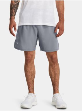 Svetlosivé športové kraťasy Under Armour LAUNCH ELITE 2in1 7'' SHORT