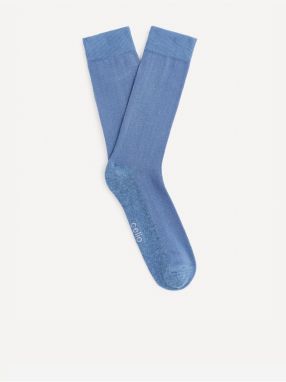 Modré pánske ponožky Celio Fisomel