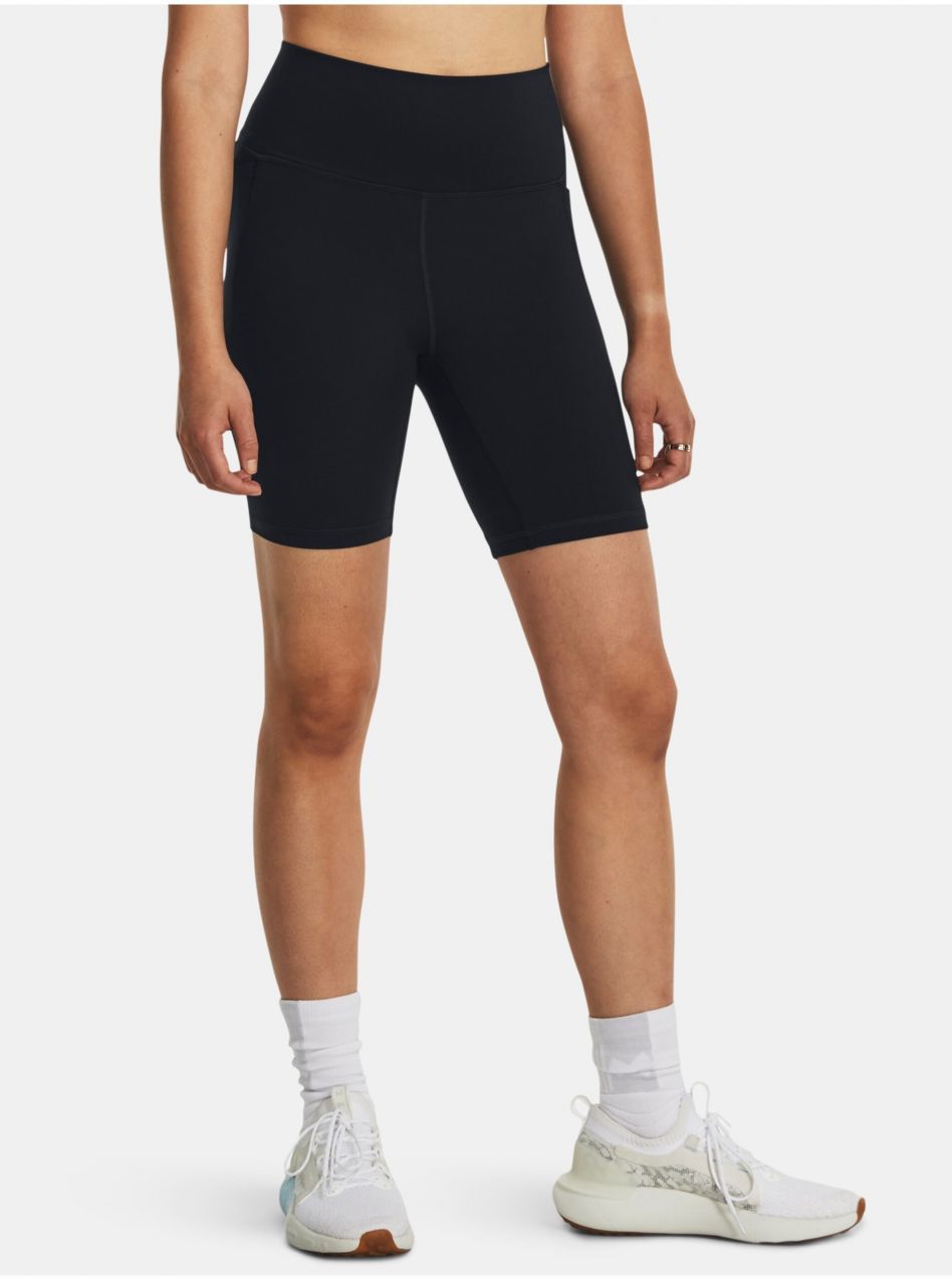 Čierne dámske športové kraťasy Under Armour Meridian
