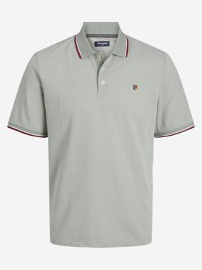 Svetlo zelené pánske polo tričko Jack & Jones Bluwin