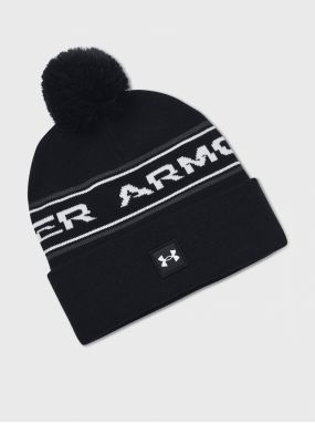 Čierna čiapka Under Armour UA Mens Halftime Pom Beanie