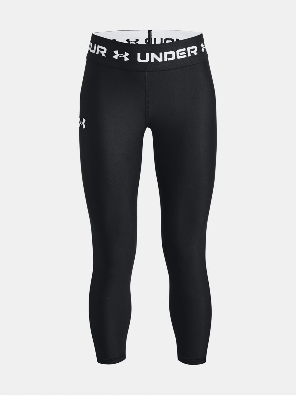 Čierne športové legíny Under Armour Armour Ankle Crop