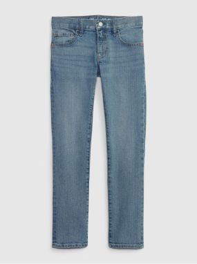 Modré chlapčenské slim fit džínsy Gap