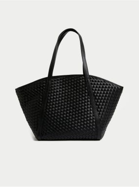 Čierna nákupná taška Marks & Spencer