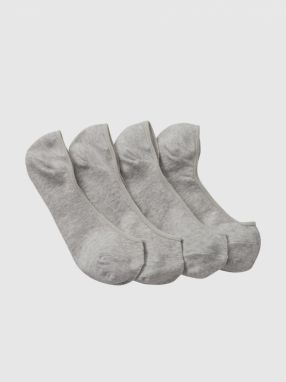 Súprava dvoch párov dámskych ponožiek v šedej farbe GAP