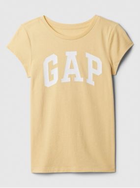 Marhuľové dievčenské tričko GAP