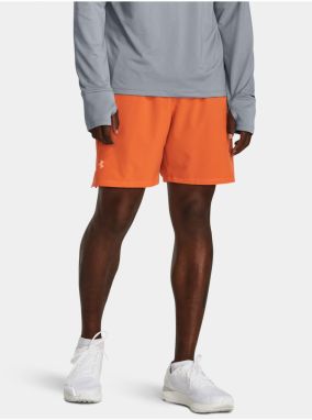 Oranžové športové kraťasy Under Armour LAUNCH ELITE 7'' SHORT