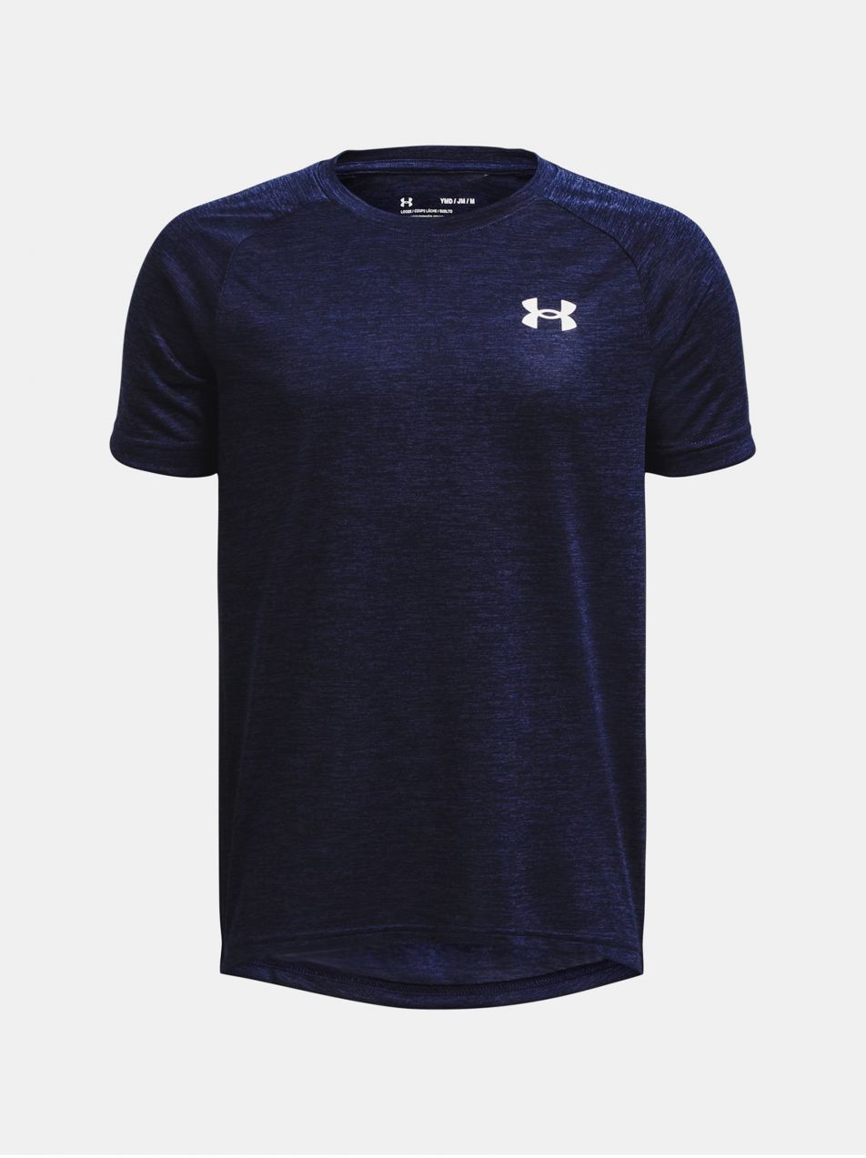 Tmavomodré športové tričko Under Armour UA Tech 2.0 SS