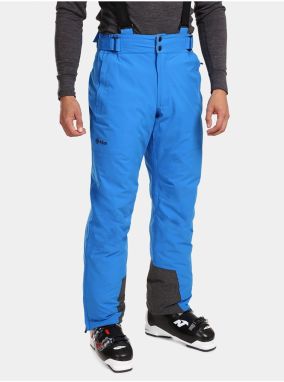 Modré pánske lyžiarske nohavice Kilpi Mimas