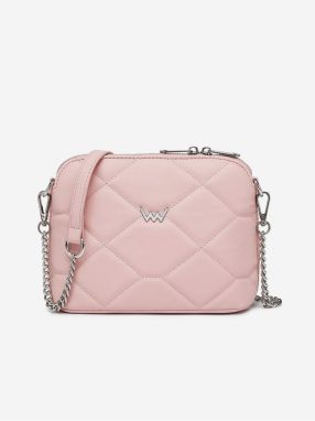 Ružová dámska crossbody kabelka VUCH Luliane