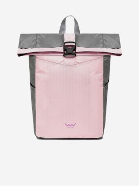 Sivo-ružový dámsky športový ruksak VUCH Sirius