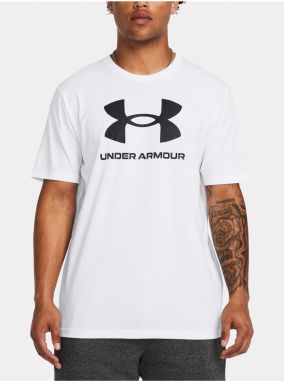 Biele tričko Under Armour UA SPORTSTYLE LOGO UPDATE SS